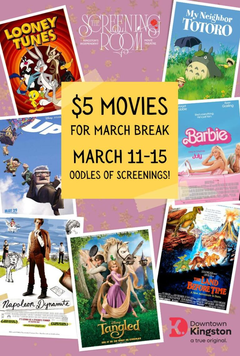 5 March Break Movies 7 Movies, 26 Showtimes! — The Screening Room